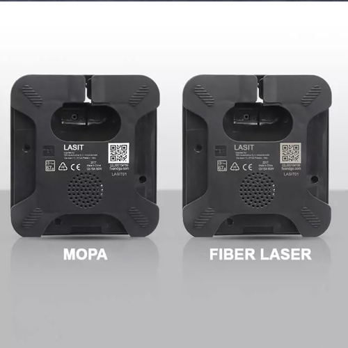 mopa-fibra Лазерная маркировка пластмасс